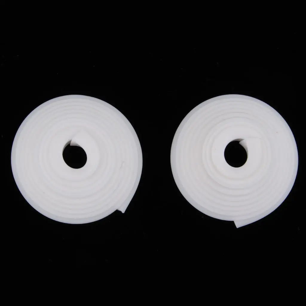 2x White Purfling Binding Strip For Guitar 21-26inch Ukulele 900 x 12 x 6mm 2x White Purfling Binding Strip For Guitar 21-26inch Ukulele 900 x 12 x 6mm