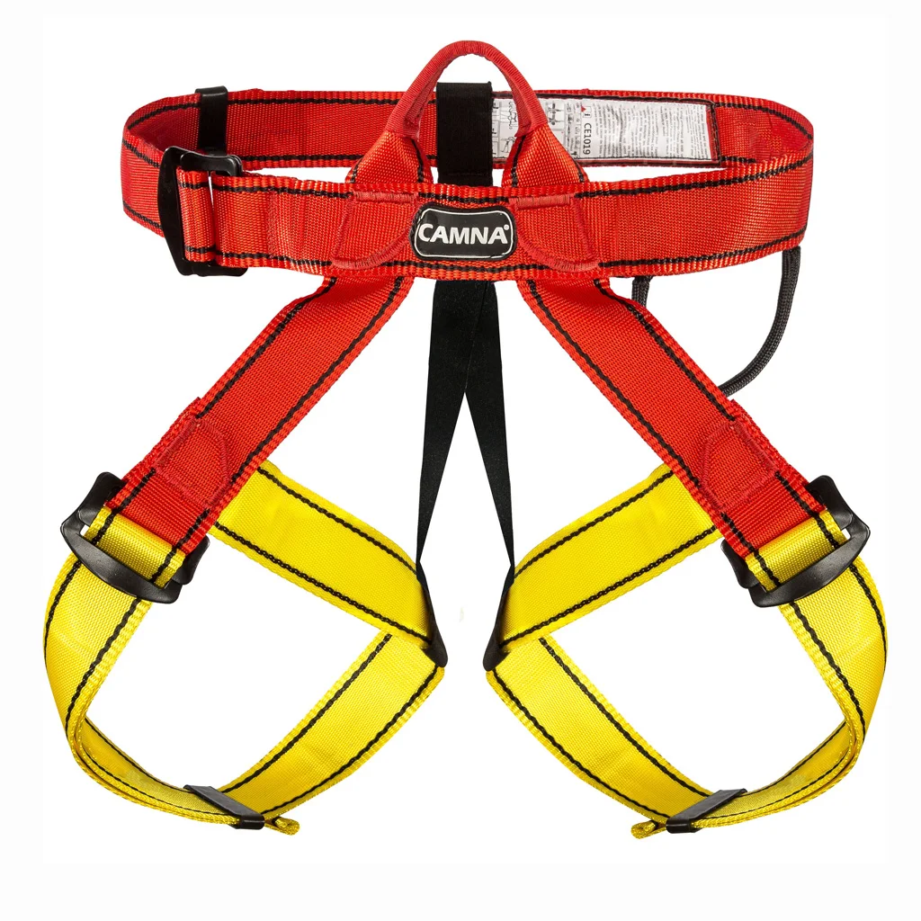 corde – unisex. Cintura da arrampicata all-round per arrampicata mezza corpo ampia cinghia regolabile protezione in vita per arrampicata vigili del fuoco 