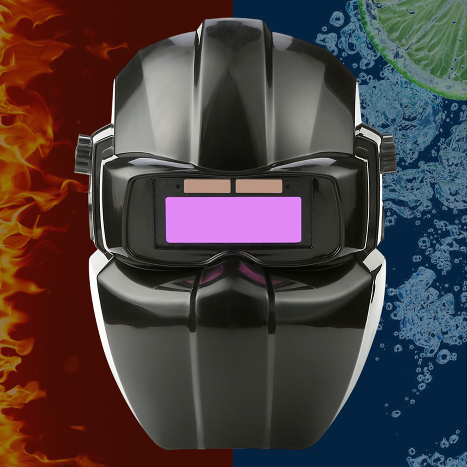 Welding Helmet  Mask Shade Range 9-13 Solar Powered Weld Hood for Mig Tig Arc  Mask