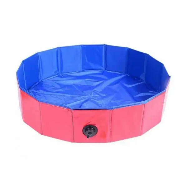 247.9in Cat Dog Swimming Pool Folding Bathing Tub Kid Ball Water Pond