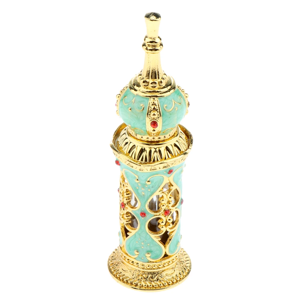 Arab Vintage Style Glass Shiny Crystal Antique Perfume Bottle Wedding Gifts