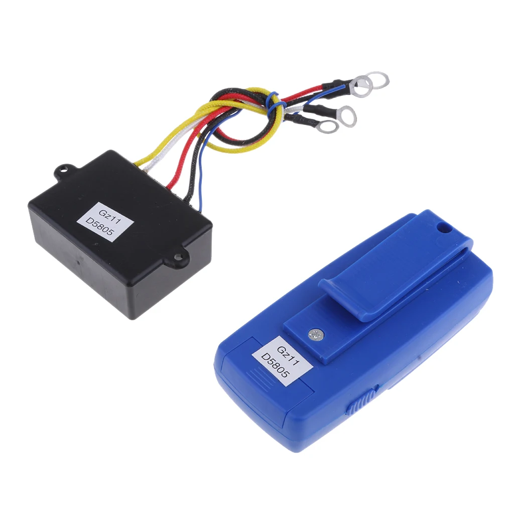 12V Electric Winch Wireless Remote Control Switch for Truck Jeep ATV SUV