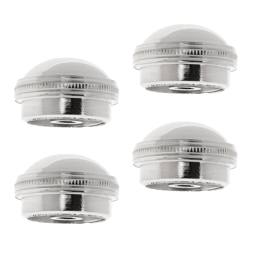 Pack/4Pcs Aluminium Headjoint  Caps DIY for Flute Head Accessory