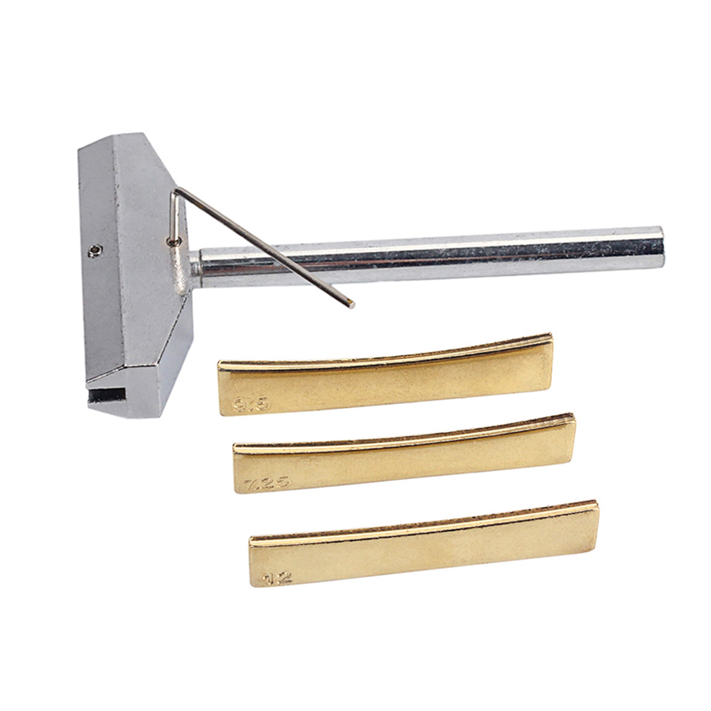 Electric Guitar Repair Tool Brass  Fretboard Press Caul Insert Tool