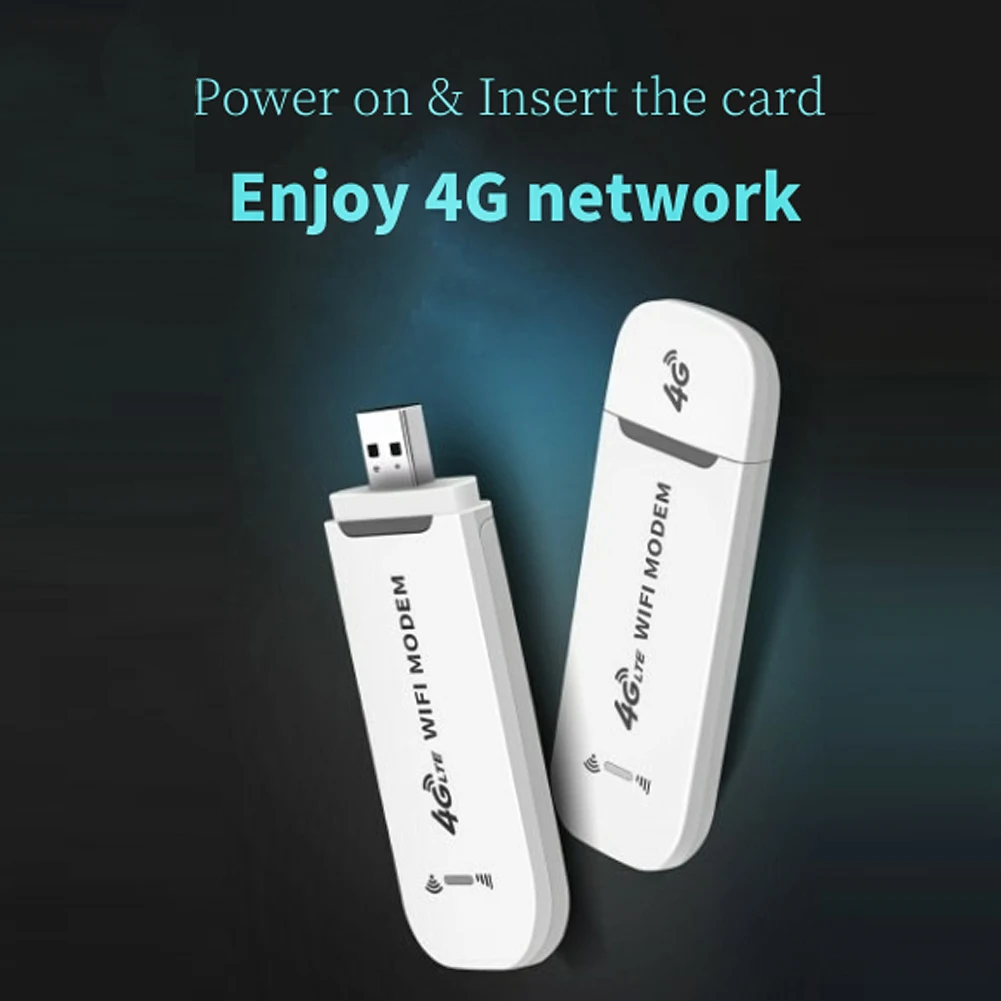 usb sim card modem 4g 4G LTE High Speed Adapter 150Mbps WiFi Modem Network Card Small USB White Universal Home Wireless Dongle Unlocked Router sim usb modem