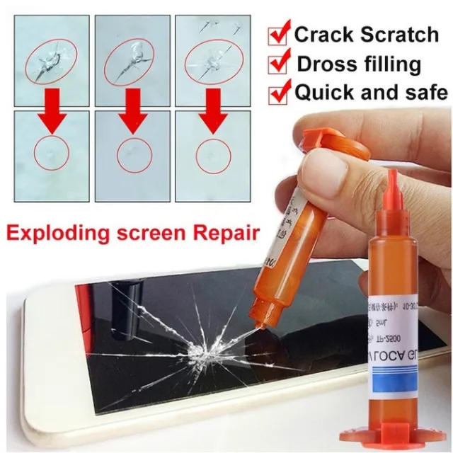 Strumenti di riparazione per Smartphone TP-2500 colla UV Loca liquido  adesivo trasparente ottico colla UV per riparazione lente in vetro per  cellulare 5ml (1-2 volte) - AliExpress