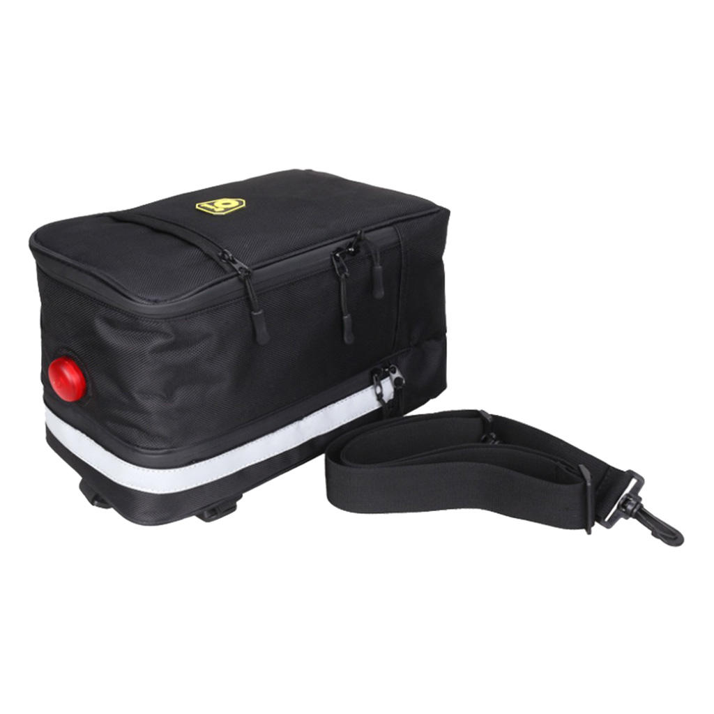 Cycling Bike Trunk Pouch Bag  Rear Rack Seat Tail Top Storage Pannier
