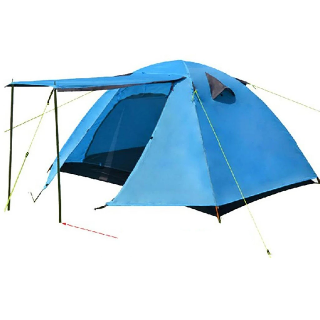 Tent Collapsible Pole Awning Rod Support Stand Extending Door for Shelters