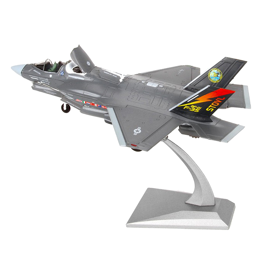 1:72 Die Cast Realistic American F-35B Airplane Fighter Aircraft Model