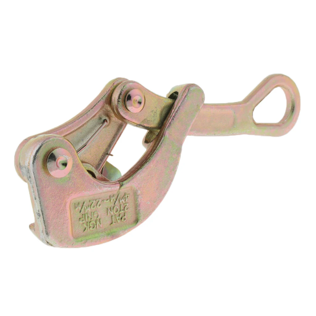 Heavy Duty Insulated Wire Grip Clamp for Extra-High-Strength Cables for Tension Wire, Communications Industry 2 tons