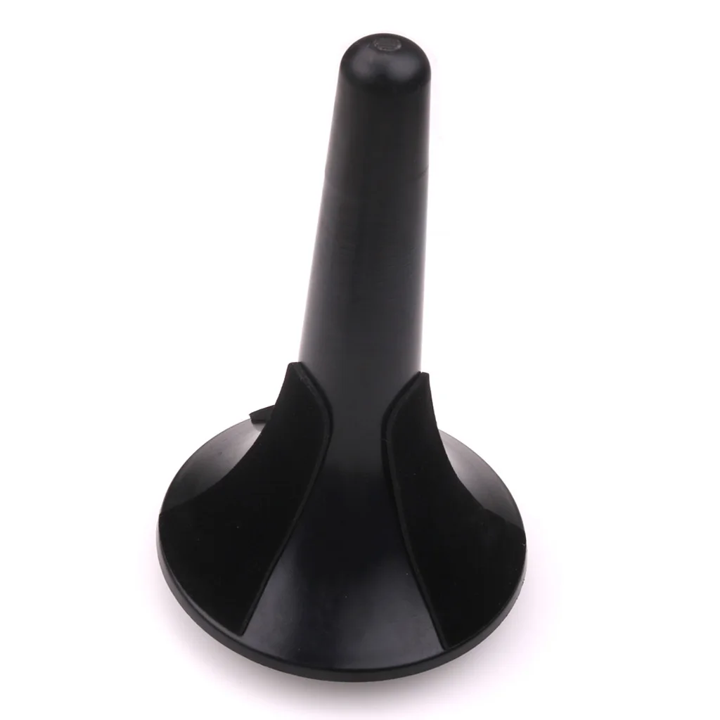 Durable Detachable Foldable Trumpet Support Stand Bracket Brass Instrument Parts Black