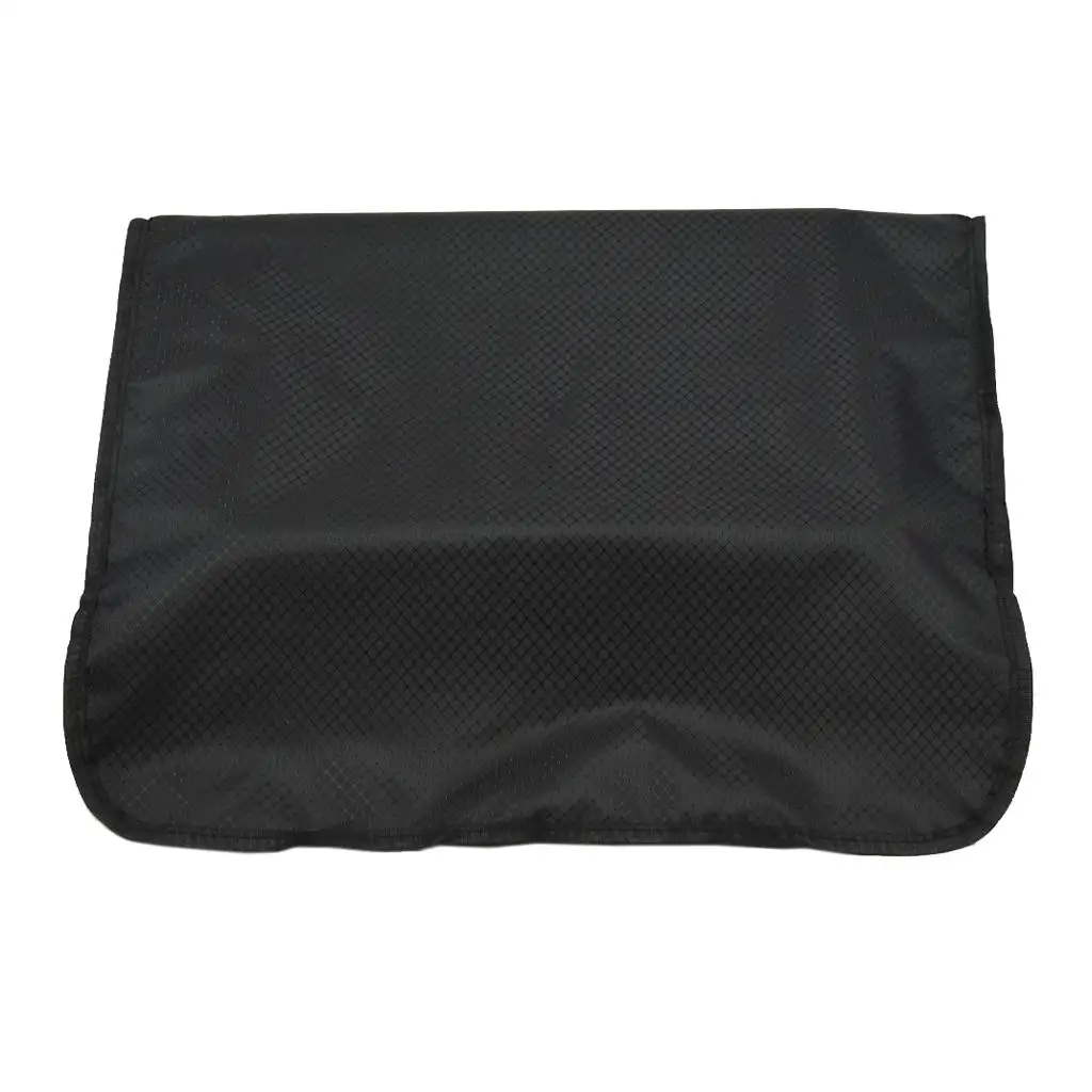 Plastic Cover for Armchair Backrest in Hairdressers Hairdressers Black