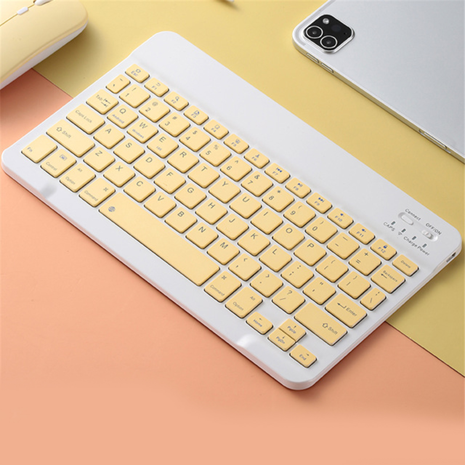 10 Inch Portable Mini Wireless Bluetooth Slim Keyboard for Android Windows