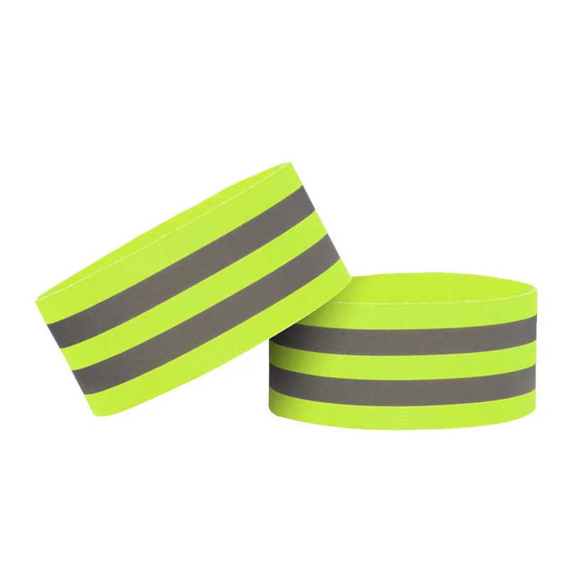 Reflective Wristband in yellow-green