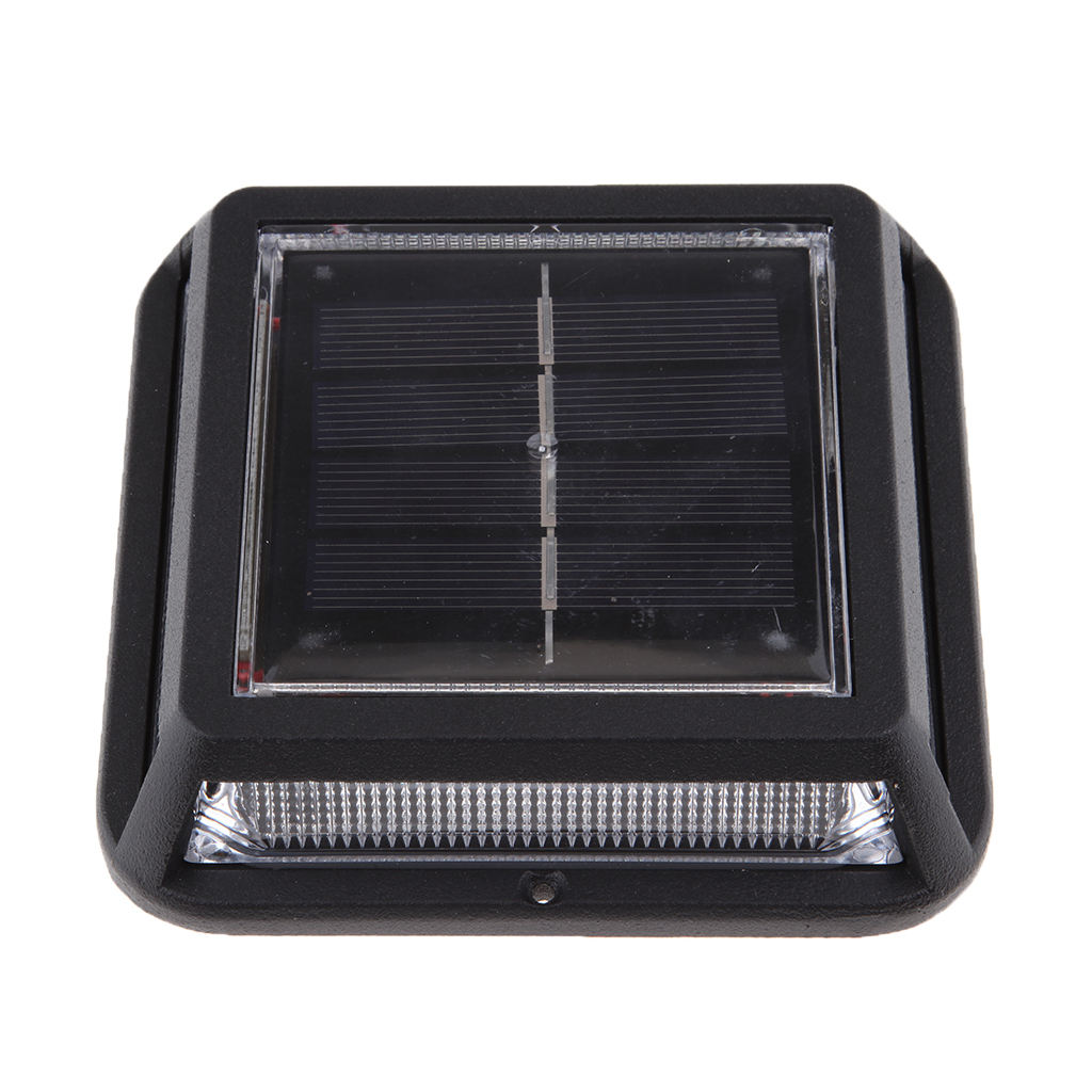 12 LED Outdoor Solar Lights , Waterproof Exterior Security Wall Light for Patio,Deck,Yard,Garden,Path,Driveway,Stairs