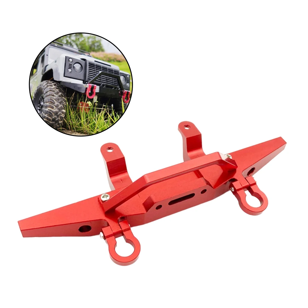 Metal RC Front Bumper fit for D90 D91 D99 D99S 1:12 RC Rock Crawler Car Hobby Model Spare Parts