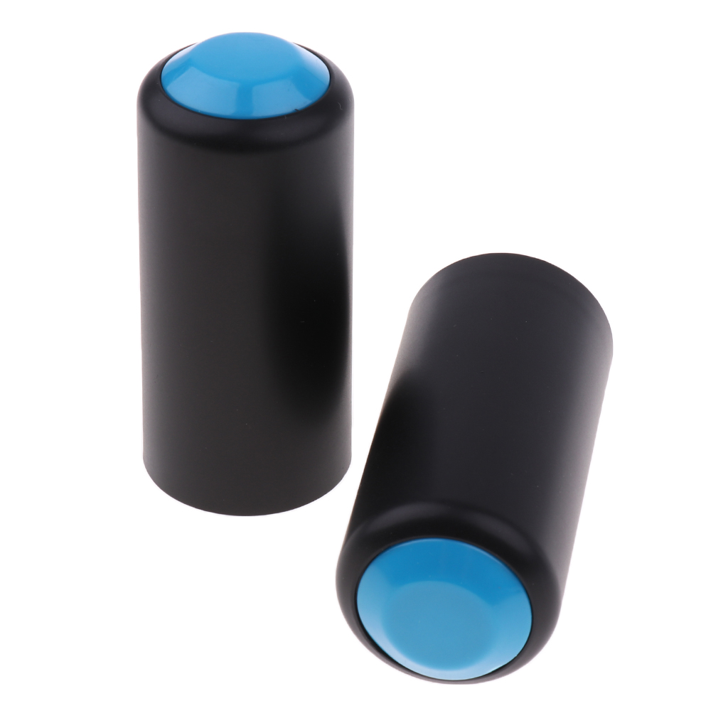 2 Pieces Battery Screw on Cap Cup Cover for Wireless Microphone Mic