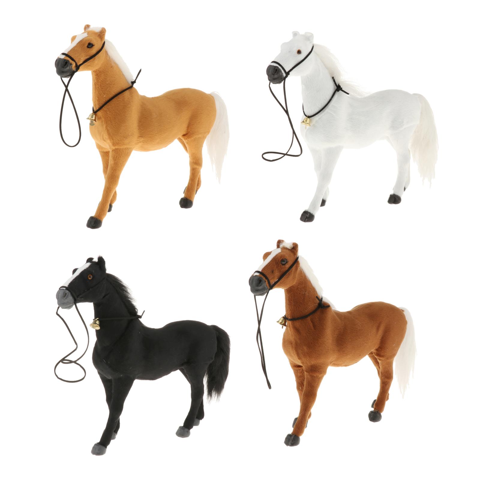 Horse Model Figurine Toy Handicraft Collections Home Desk Decor Ornament