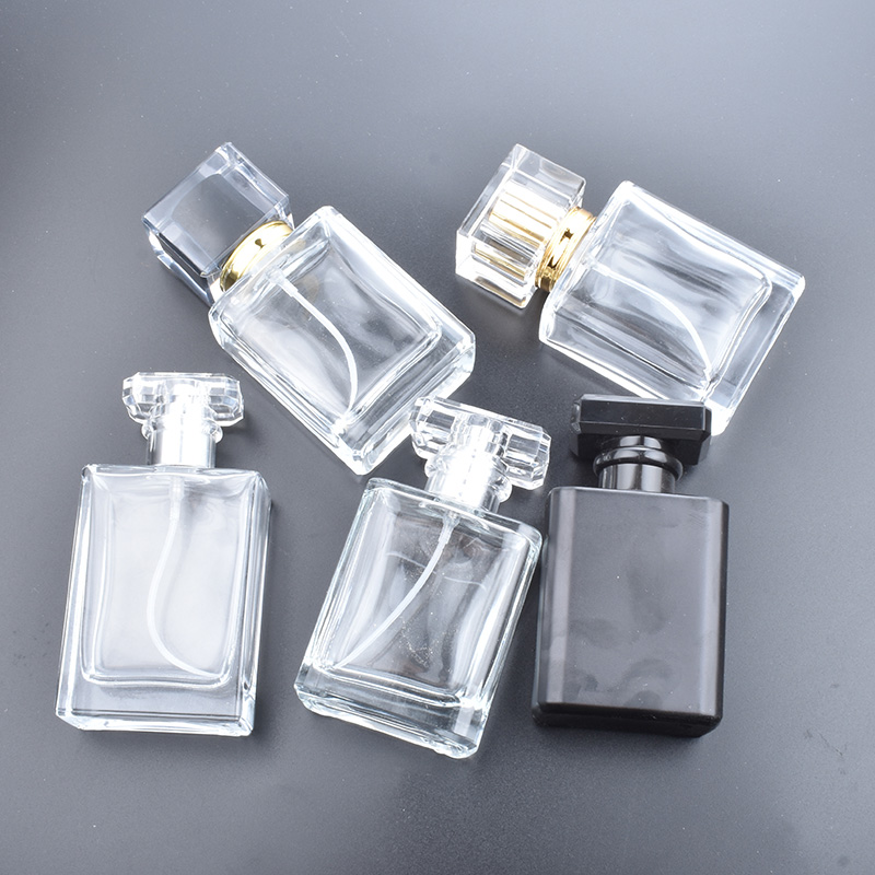 Best of 5pcs 50ml Transparent Black Perfume Bottles Travel Pocket Glass Spray Bottles Empty Bottles Mist Spray Bottle Dispenser Atomizer Reviews & Tips