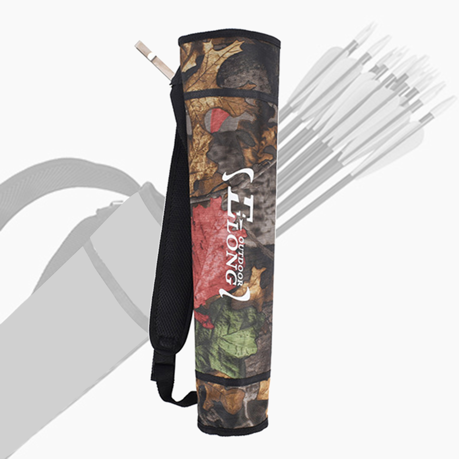 Portable Archery Arrow Quiver Bow Holder Case with Belt Adjustable Hip Waist Carrier Bag Storage Pocket Hunting Accessories