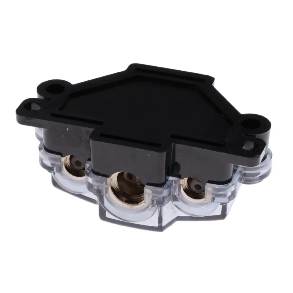 Brand New Auto Audio Ground Distribution Block in 3 Out Conversion Kit