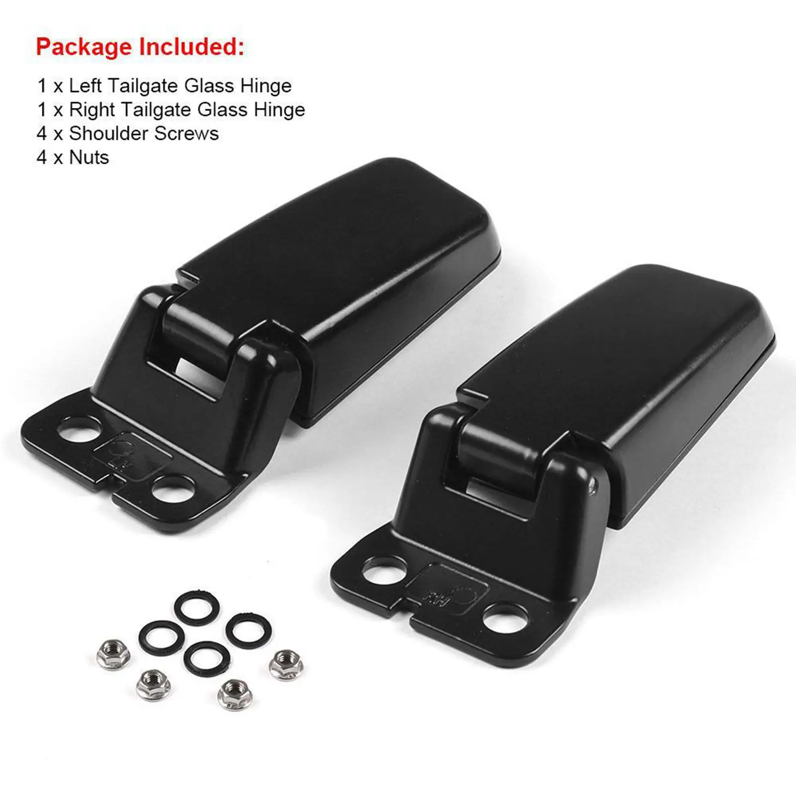 L+R Liftgate Rear Window Hinge Set for  QX56 2005-2011 Replaces 903207S000