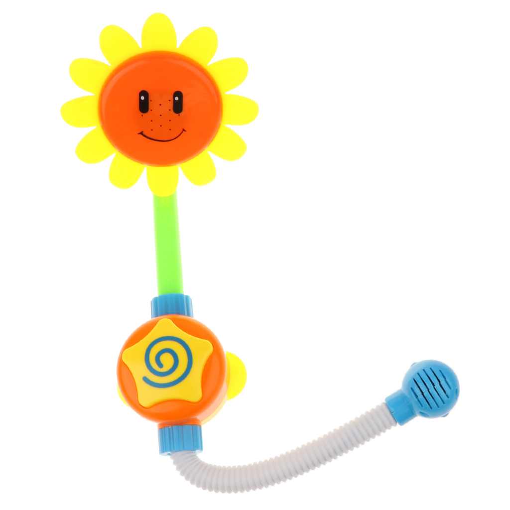 Baby Kid Bath  Shower Head Faucet Water Automatic Pump Bath Toy