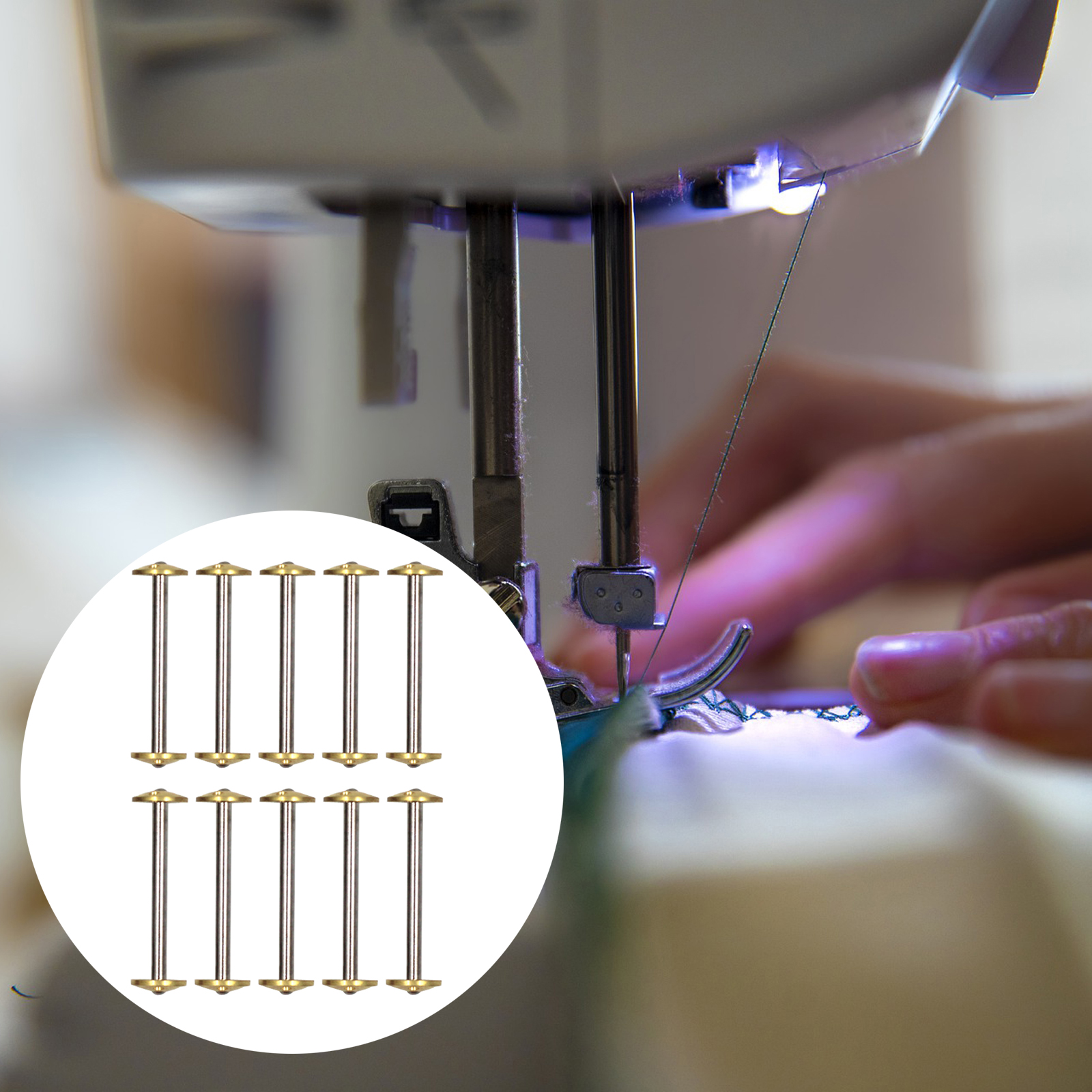 8228 Shuttle Bobbin Bobbins Set Replacement Parts 10 Pieces Treadle Sewing for Singer Sewing Machine 27 28 127 128