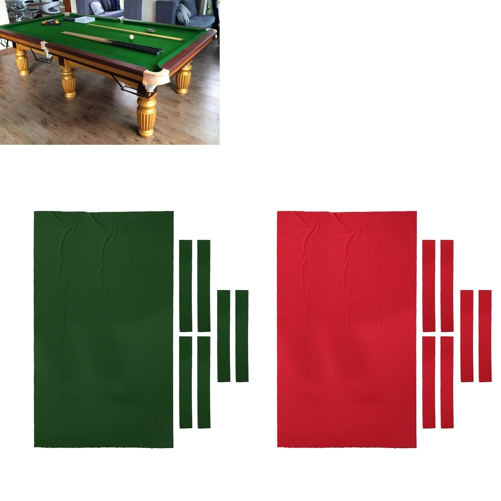 Heavy Duty Wool Nylon Pool Snooker Billiards Table Felt /Cloth for 9ft Table 