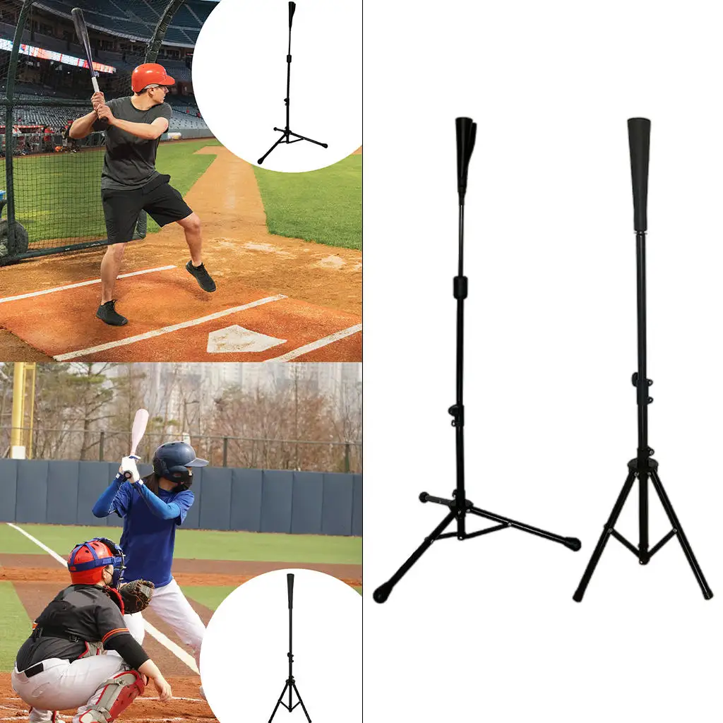 Portable Baseball Batting Tee Softball Trainer Accessories Practical Training Ball Holder Aid Training Equipment Outdoor