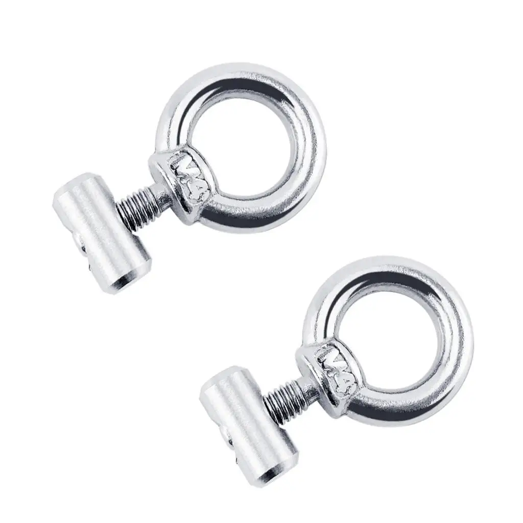 2xM4 Lifting Eye Nut 304 Stainless Steel Fits for Awning Moulding Supplies