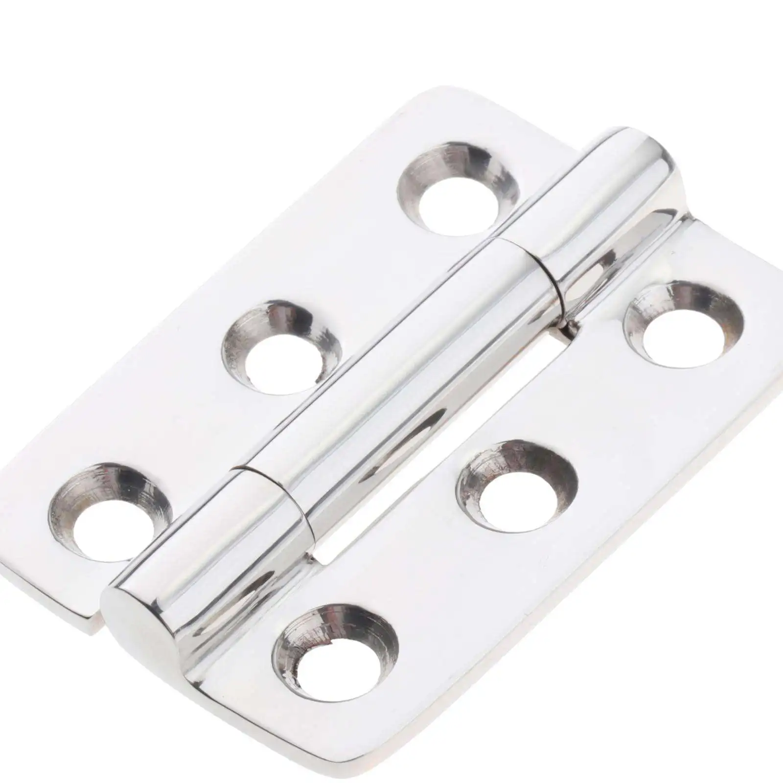 6 Holes Marine Grade Heavy Duty Stainless Steel Polished Marine Boat Yacht Hinges Universal for Cabinet Door Hardware