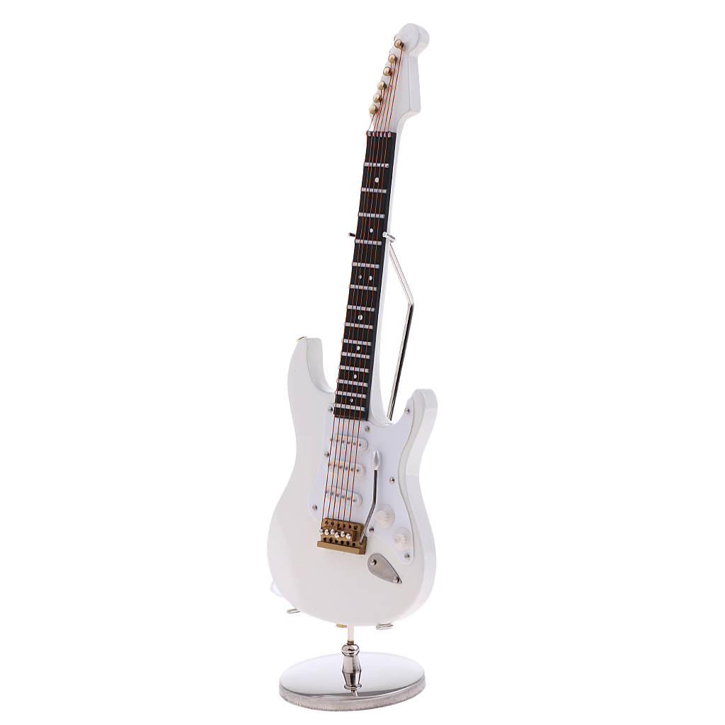 MagiDeal 1/6 Scale Wood Electric Guitar Model for 12 Inch Action Figure Accessory Kids Toys