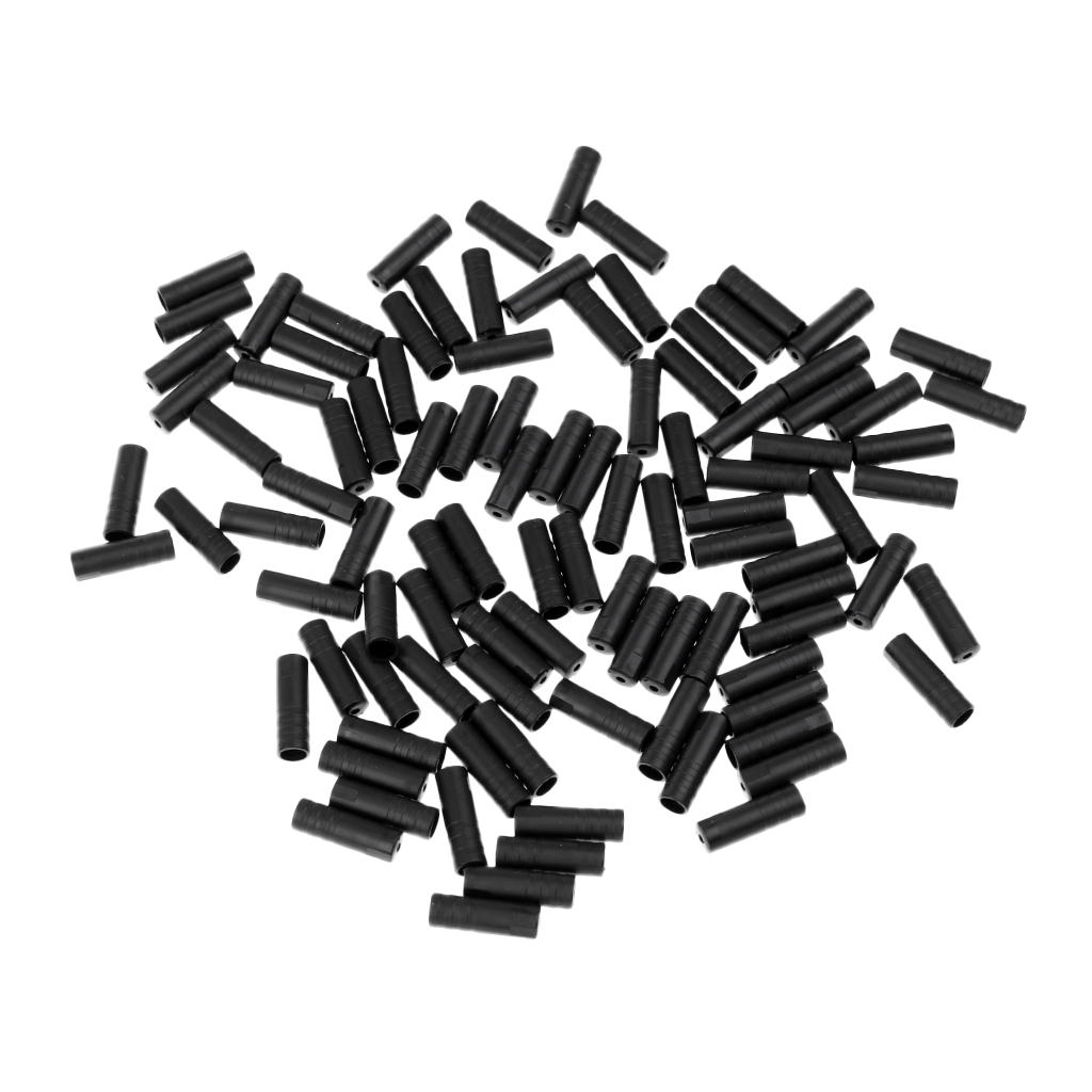 100Pcs Lightweight Shifter Ferrules Bike Bicycle Cycling Shifting Cable End Tube  Housing Ferrules