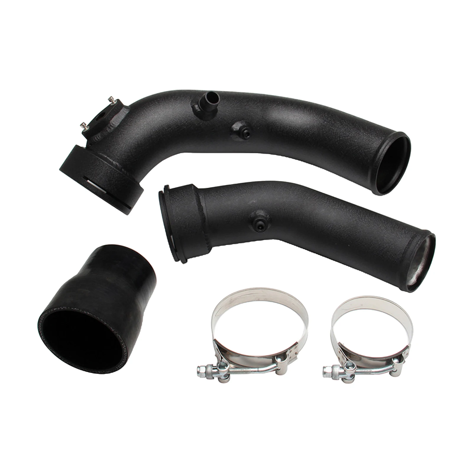 Black Intake Turbo Charge Pipe Aluminum Alloy For  N55 F32 M135 F20 F87