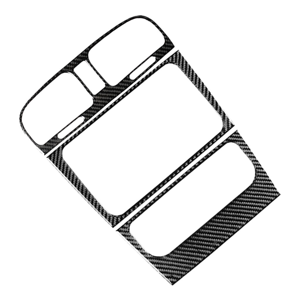 Carbon Fiber Console Air Outlet CD Panel Decorative Cover Trim For Volkswagen for VW for Golf 6 MK6 GTI 2008-2012