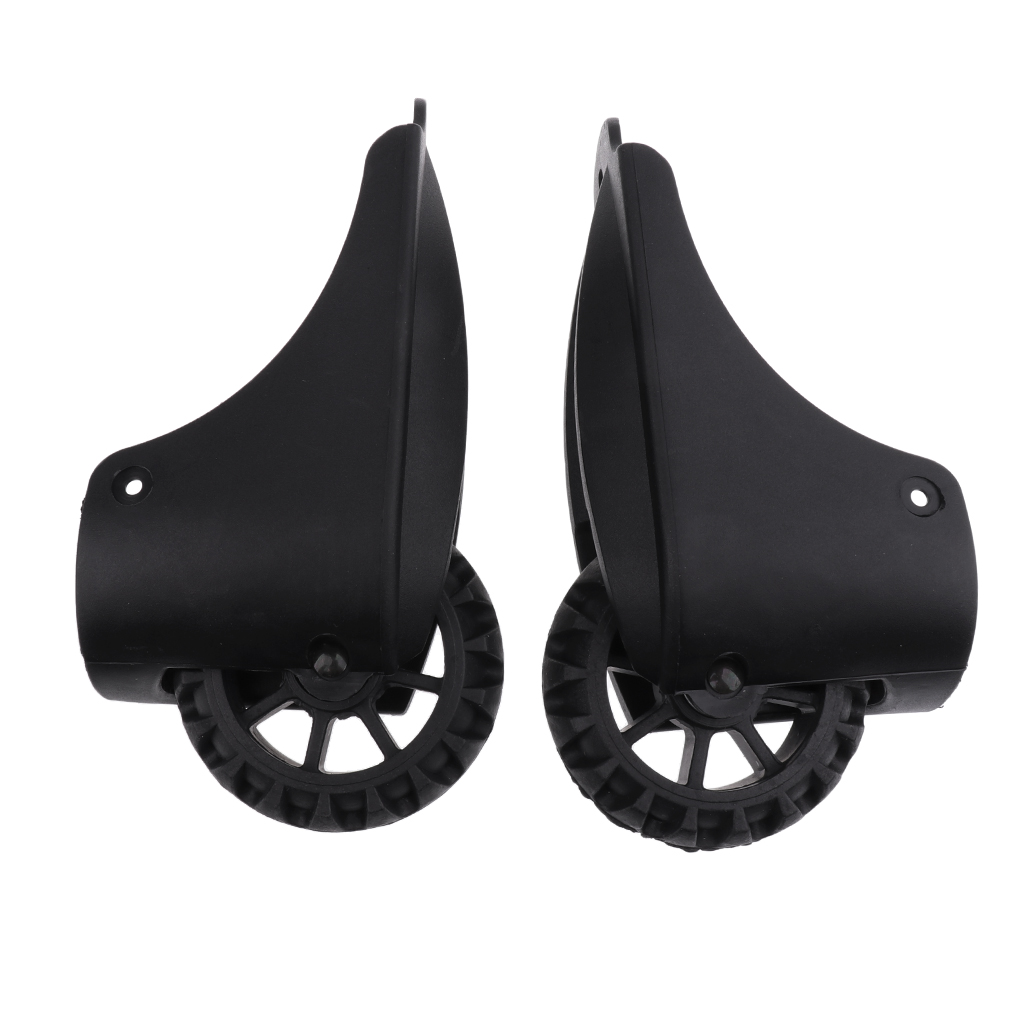 1Pair Travel Luggage Wheels Replacement Suitcase Fixed Spare Caster D082