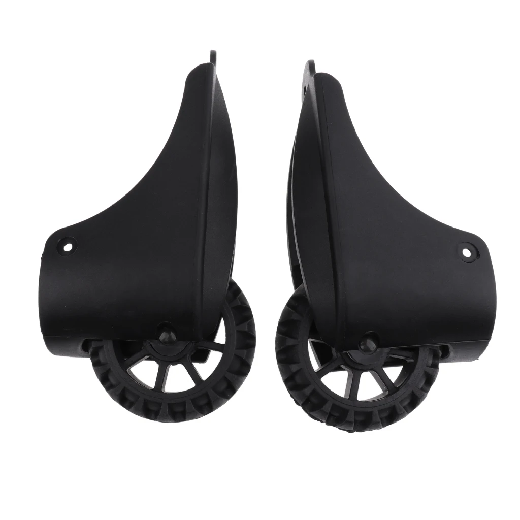 1Pair Travel Luggage Wheels Replacement Suitcase Fixed Spare Caster D082