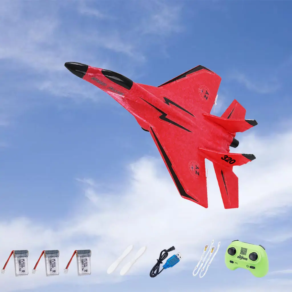 2.4G 2CH EPP Foam RC Aircraft Outdoor Game Glider USB Charging 3.7V 150mAh Fixed Wing for Kids Boys Toy Beginner