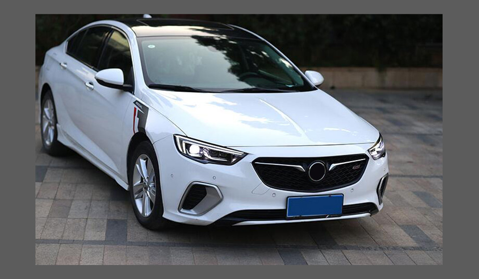 AKD Head Lamp for Opel Buick Regal LED Headlight 2016-2019 Headlights Regal DRL Turn Signal High Beam Angel Eye Projector Lens