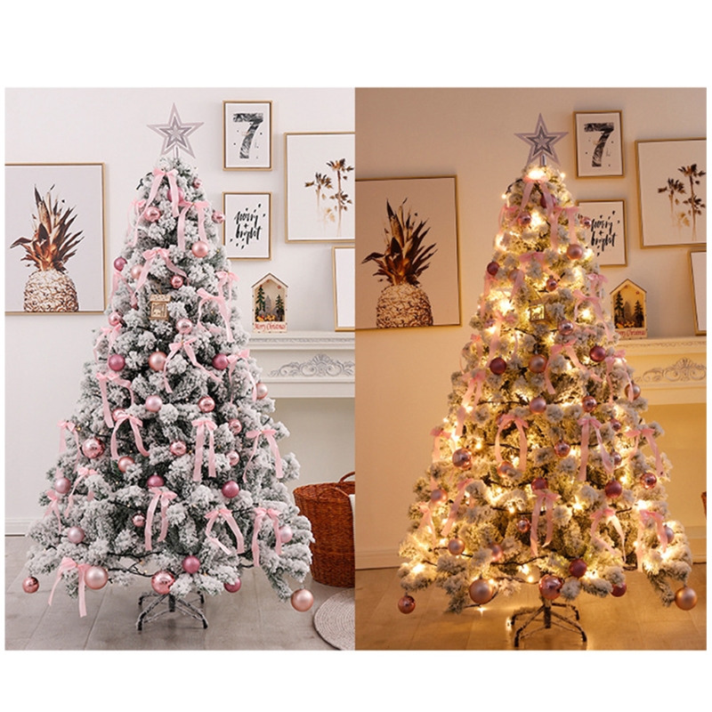 Artificial White Snow Christmas Tree Ornament Adornment Desktop Party Decoration · v3