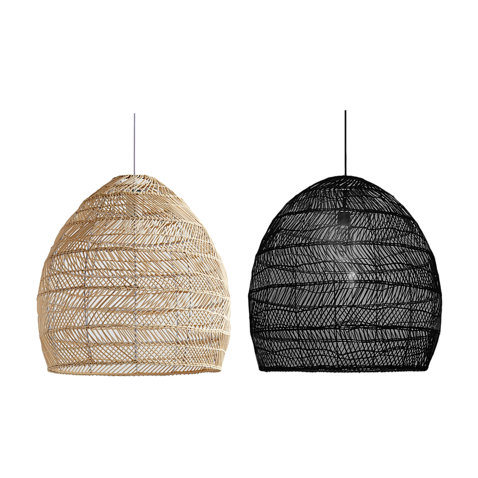Japanese Bamboo Lamp Shade Ceiling Hanging Light Shade Chandelier Lampshade for Home Bedroom Tea Room Decorations