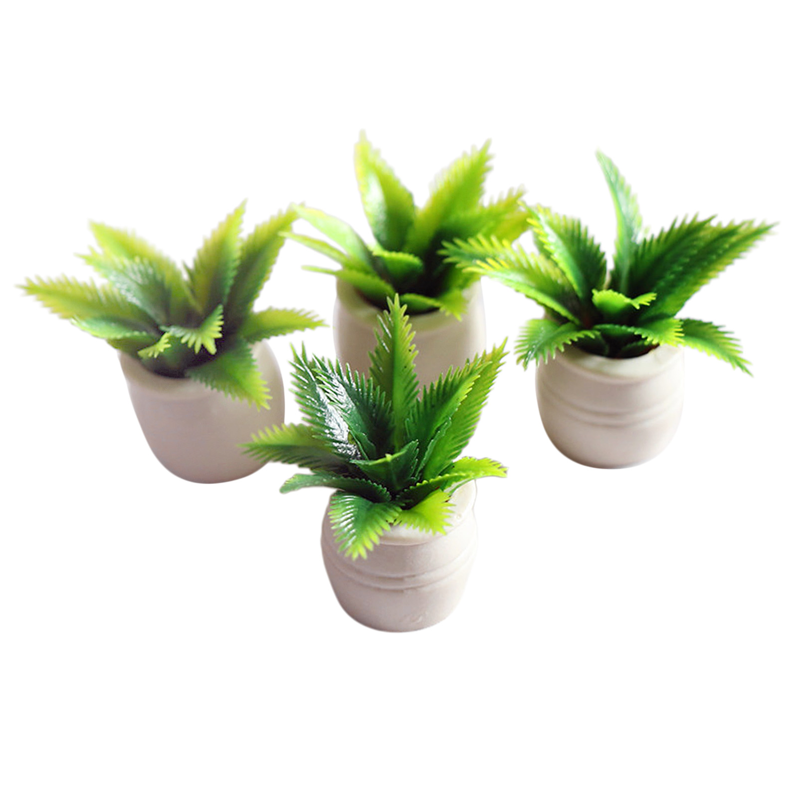 1:12 Dollhouse Miniatures in Pot Tree Plants Model Decoration Accessory