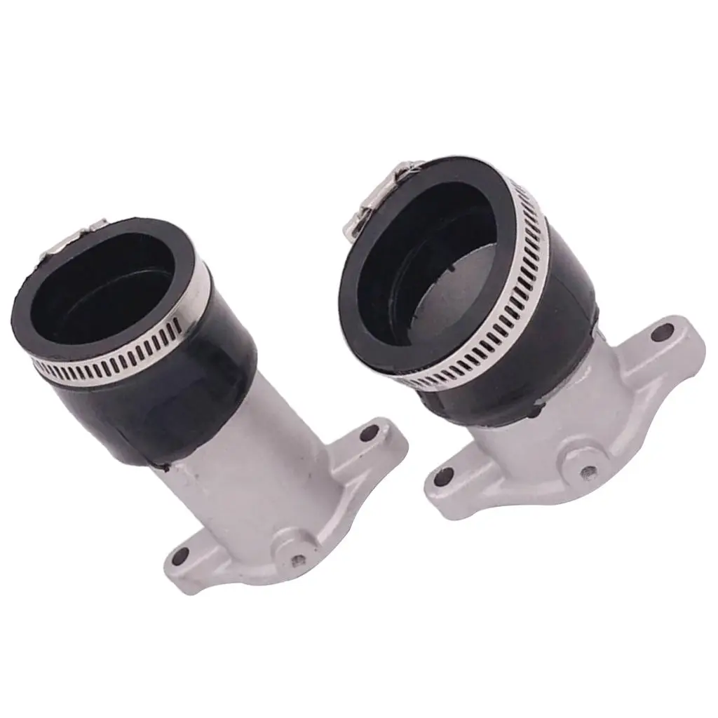 2 Pcs 2.7 Inch Intake Manifold Carburetor Boot Joint & Gaskets For HONDA CX500 Motorcycle Carburetor Intake Boots Accessory
