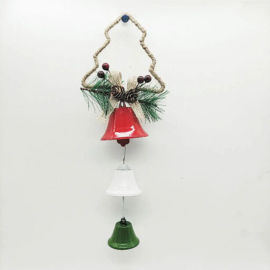 1pc Christmas Bell Pendant Jingle Bell For Christmas Home Decoration Bell Pendant Christmas Tree Pendant
