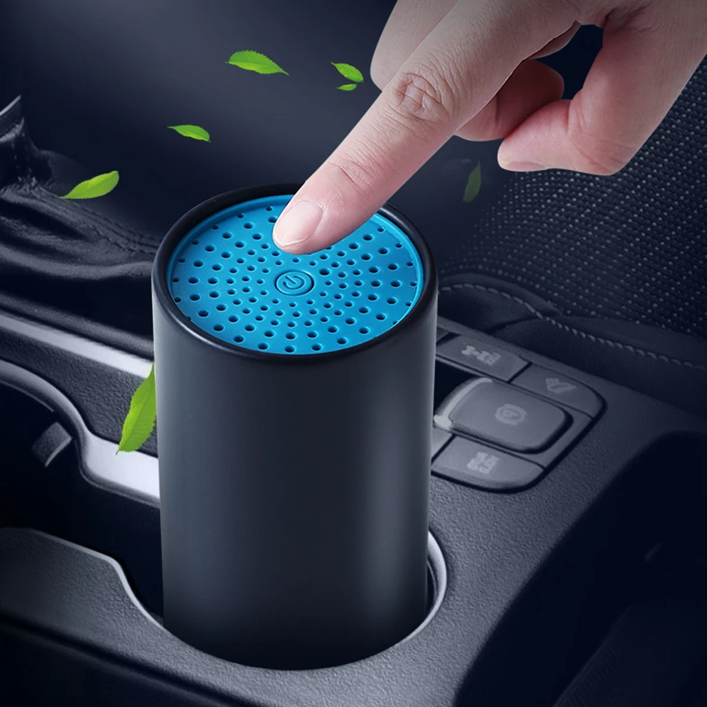 Portable Car Diffuser Air Purifier Formaldehyde Removing Air Ionizer Ozone Generator Home Office Bedroom Living Room