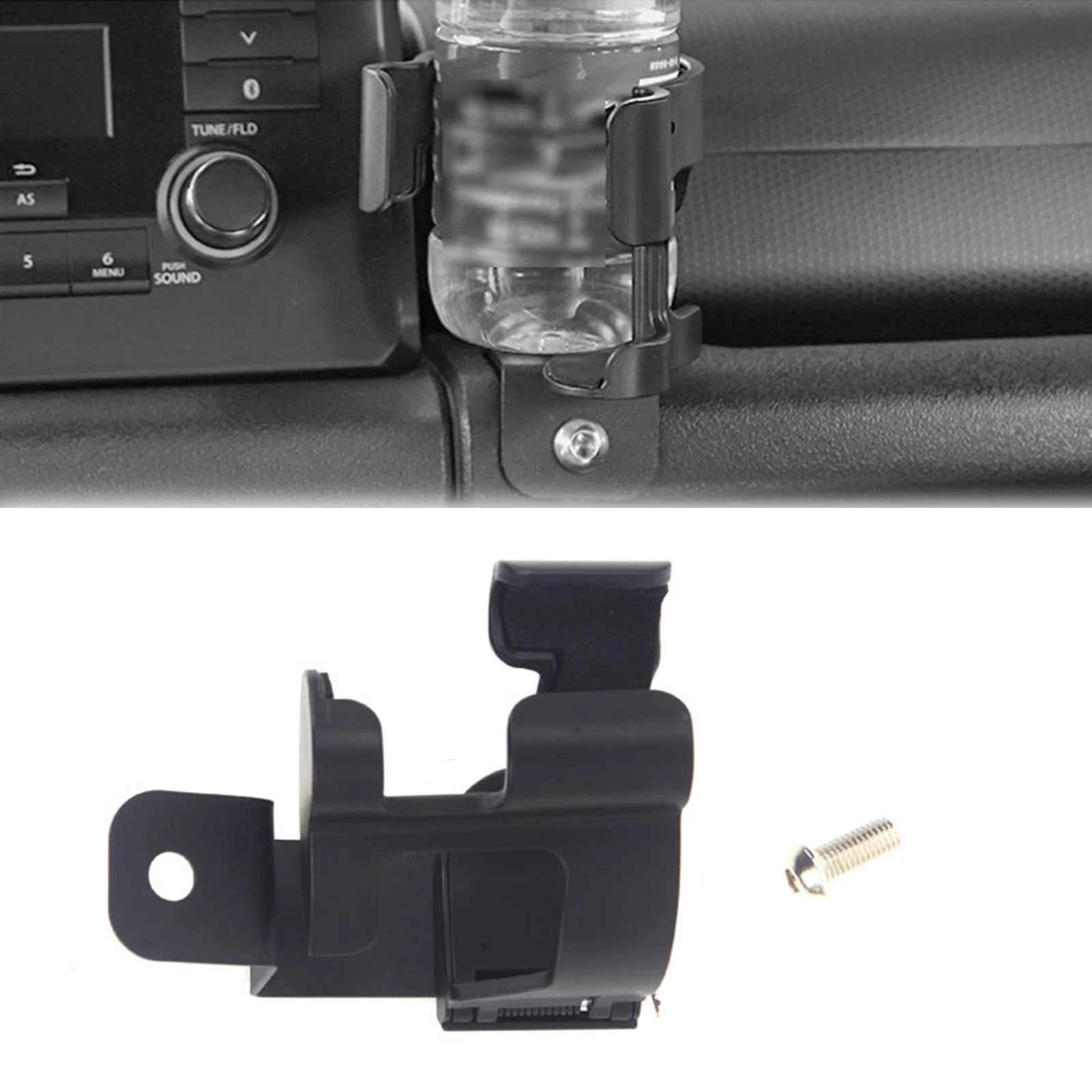 Water Cup Bracket for Suzuki Jimny 2019 2020 Mobile Phone Car Styling Black