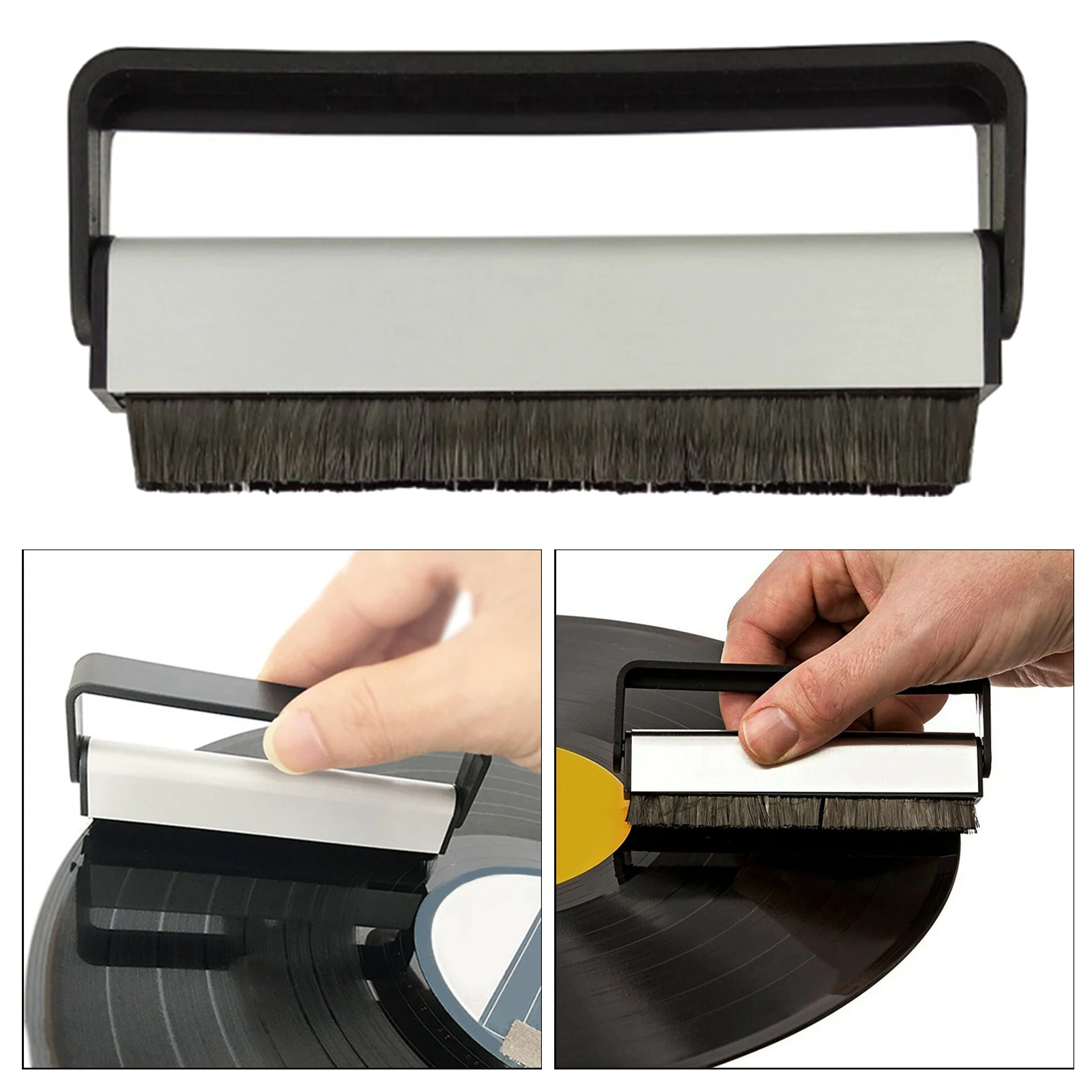 Anti-static Vinyl Record Cleaner High Quality Convenient for Turntable LP Phonograph Dust Removal