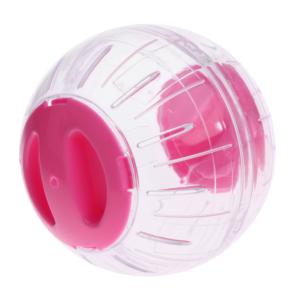 Hamster Crystal Clear Running Ball Grounder Jogging Durable Pet Exercise Toy