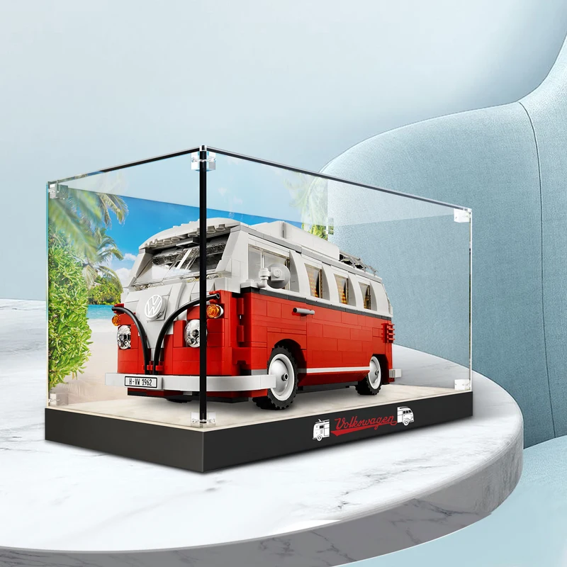 VW Campervan Acrylic Display Stand for LEGO model 10220